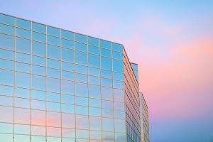 Image of a glass building